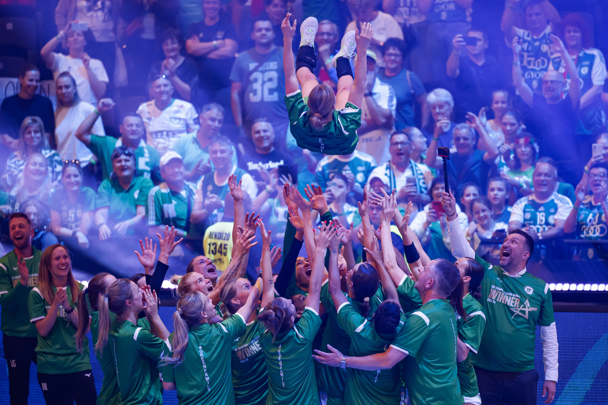 Summary: Györ triumphant for a sixth time; Oftedal named MVP