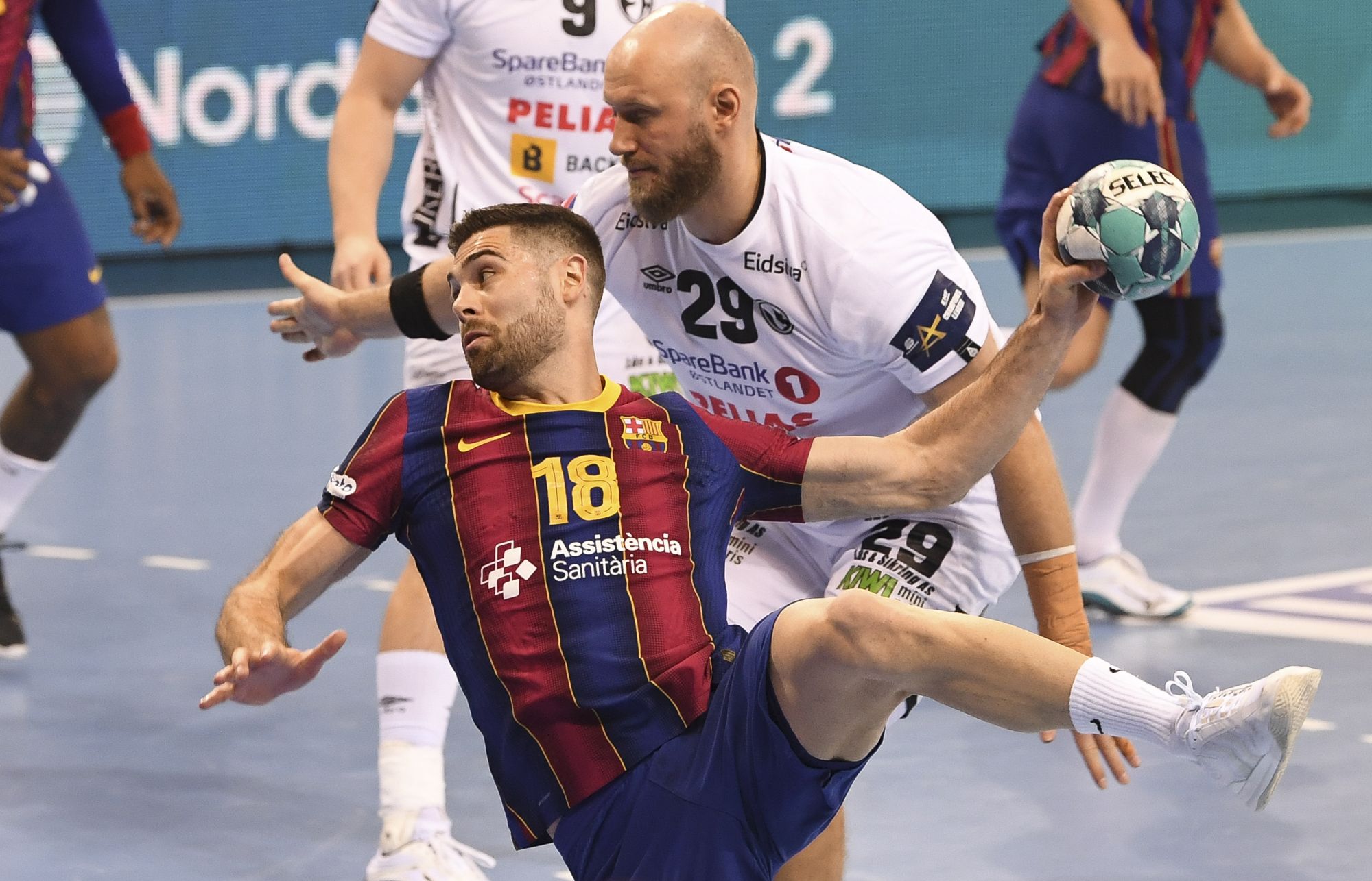 Coverage of EHF Champions League Men - Play-offs first leg