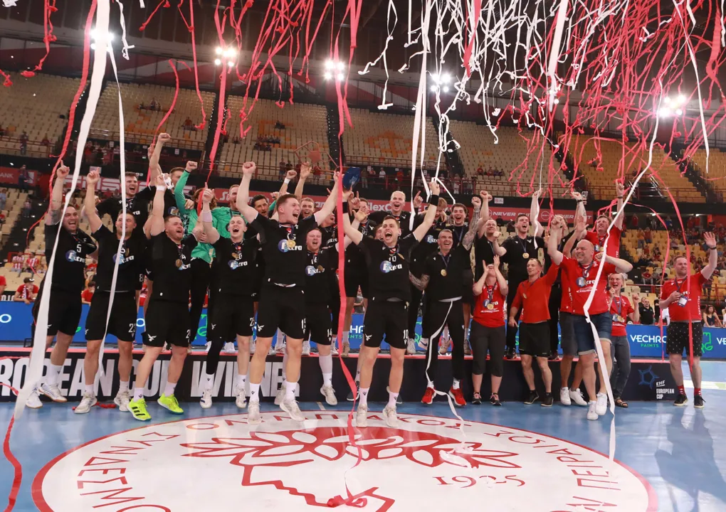 Valur crowned EHF European Cup winners following a penalty shoot-out