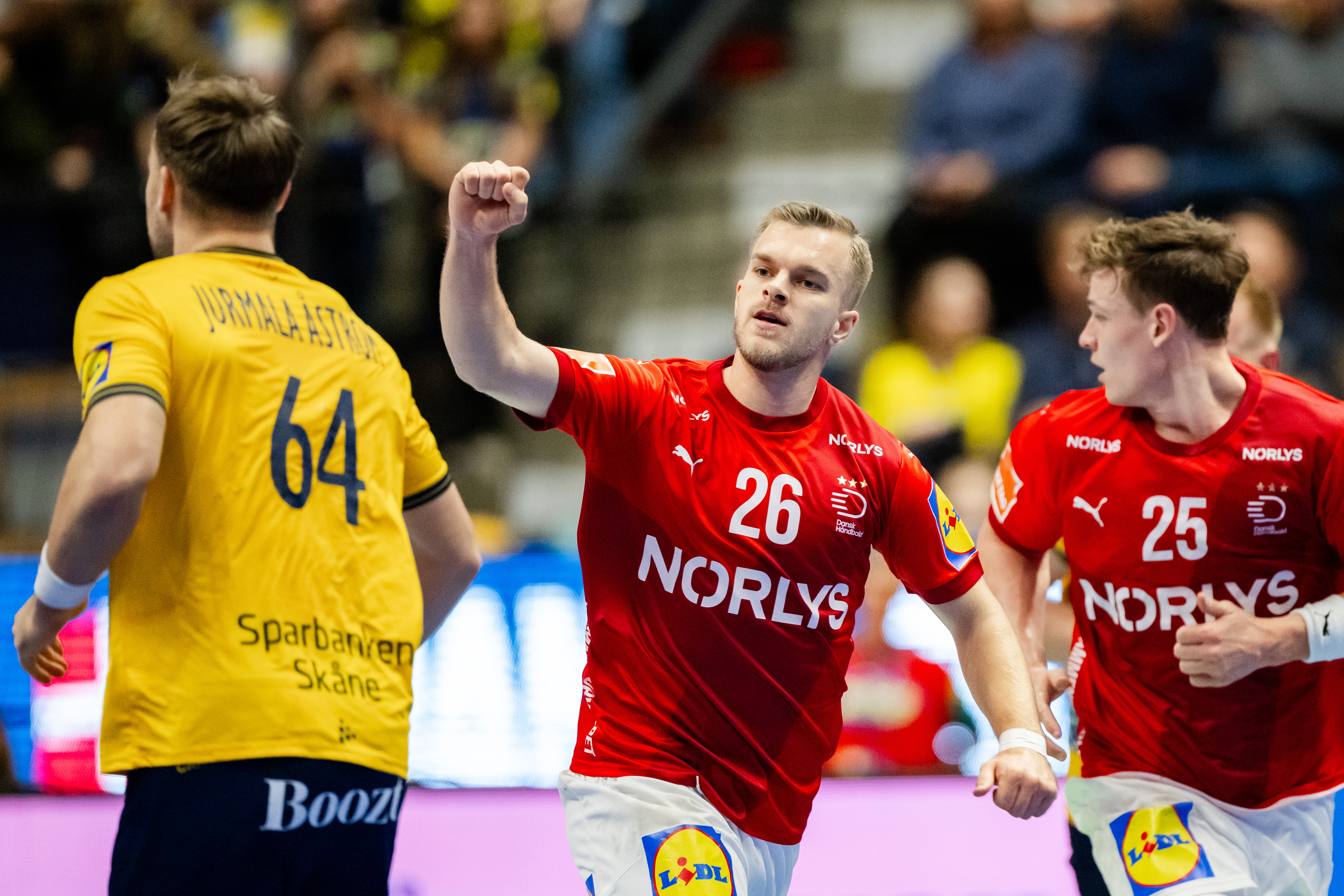 Denmark cruise against Sweden for second win