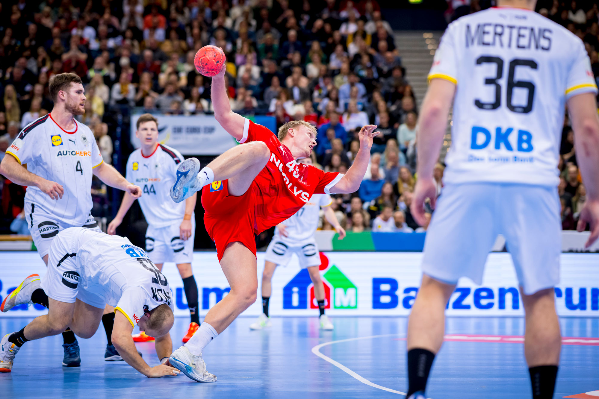 Denmark deal Germany second loss in four days