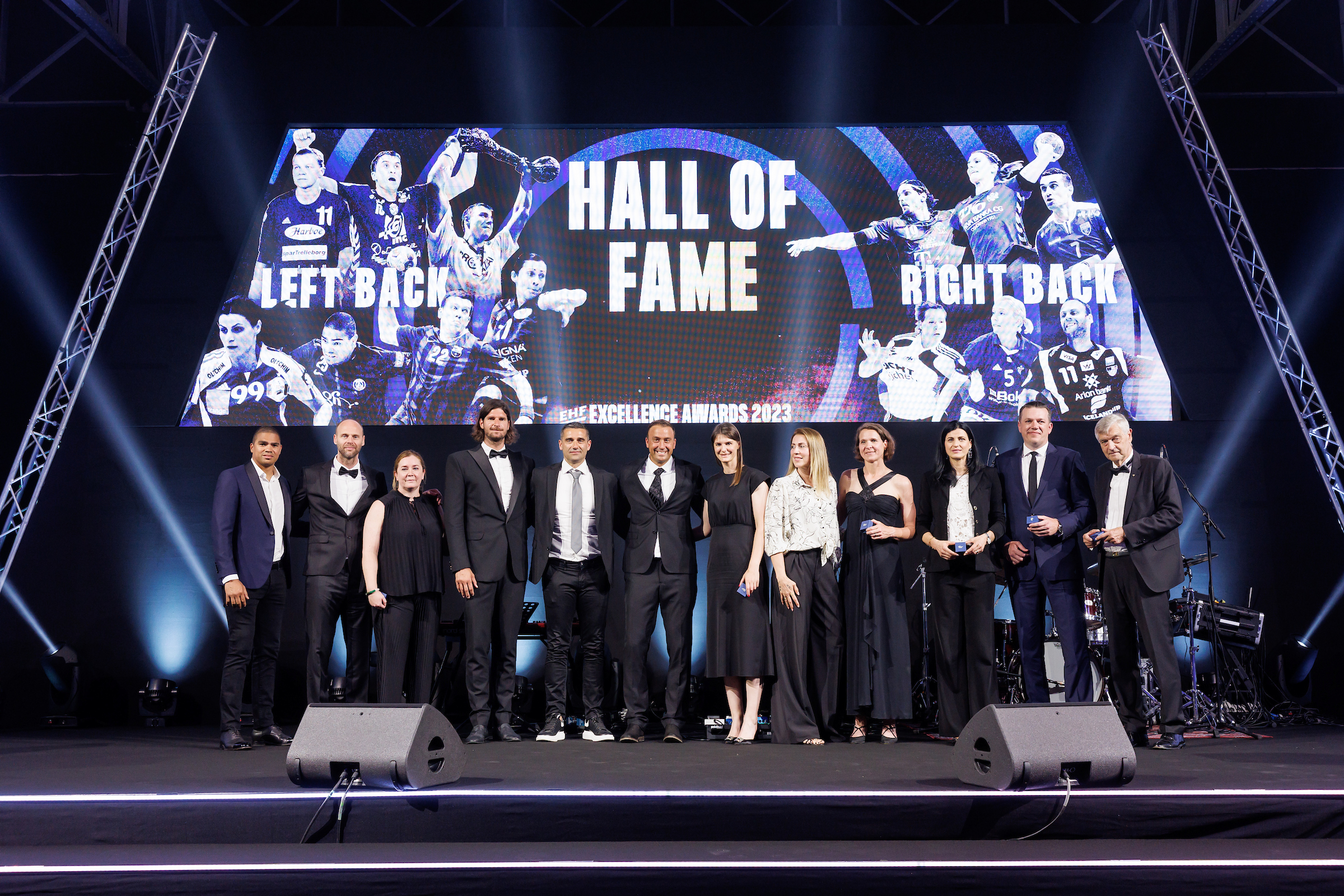 Legendary players enter the Hall of Fame of European handball